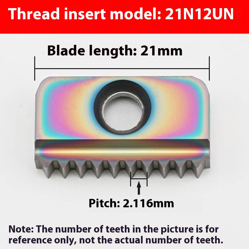 2061-SR00 machining center, thread milling shank, internal and external thread, comb shank, milling shank, lengthened single edge, double edge Shandong Denso Pricision Tools Co.,Ltd.